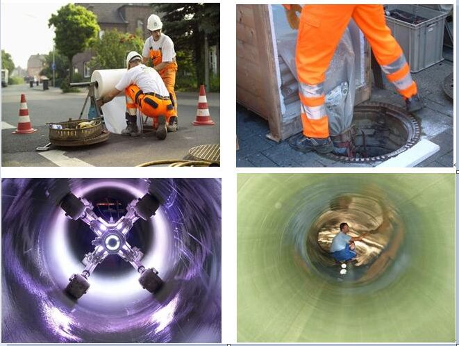 镜铁区管道光固化修复