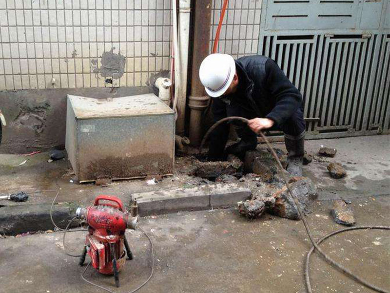 镜铁区疏通下水道-洗菜池疏通